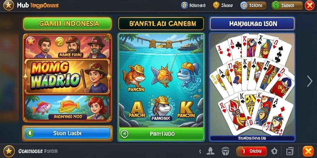 Interaksi komunitas yang aktif di dalam game.