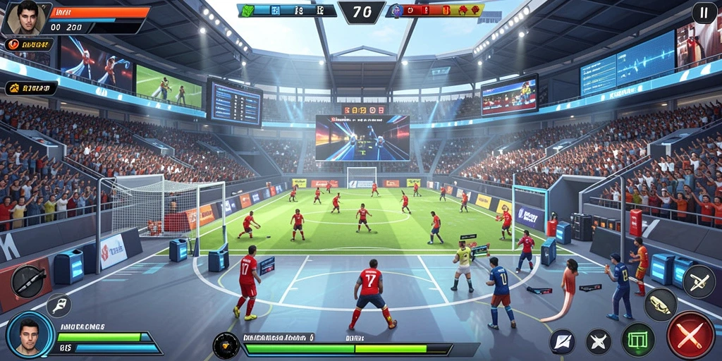 Berbagai karakter dengan kemampuan unik dan menarik.